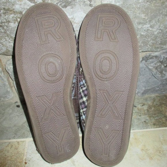 Roxy Shipwreck Fur lined Flannel boot Womens 8 - Picture 9 of 9